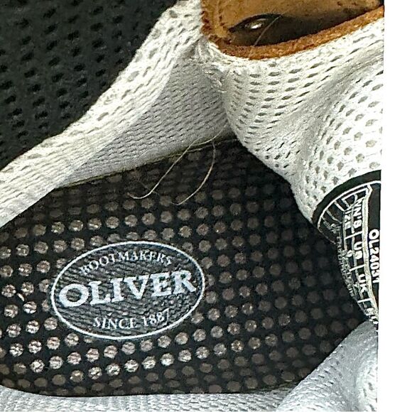 Honeywell Women’s 6" Cognac Leather Steel Toe Work Boots - Size 9 Medium Oliver - Picture 12 of 14